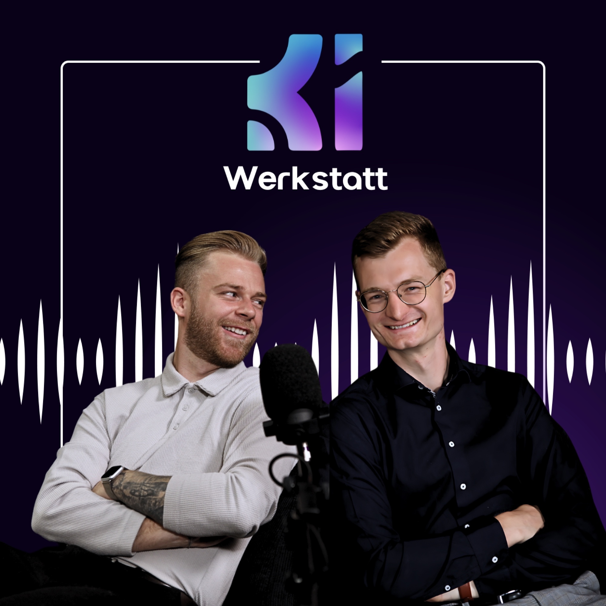 <p>Cover von dem KI-Werkstatt Podcast</p>